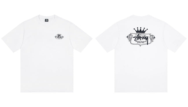 STUSSY Crown Logo Graphic T-Shirt Hover Image