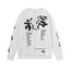 STUSSY World Tour White Graphic Crewneck