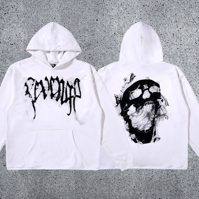 REVENGE Graphic Pullover Hoodie Hover Image