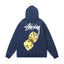 STUSSY Dice Graphic Navy Pullover Hoodie
