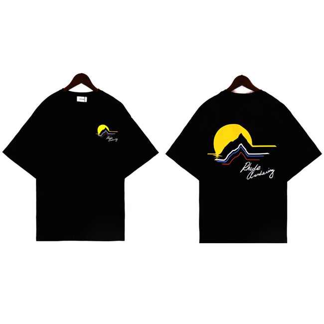 RHUDE Sunset Graphic T-Shirt Hover Image