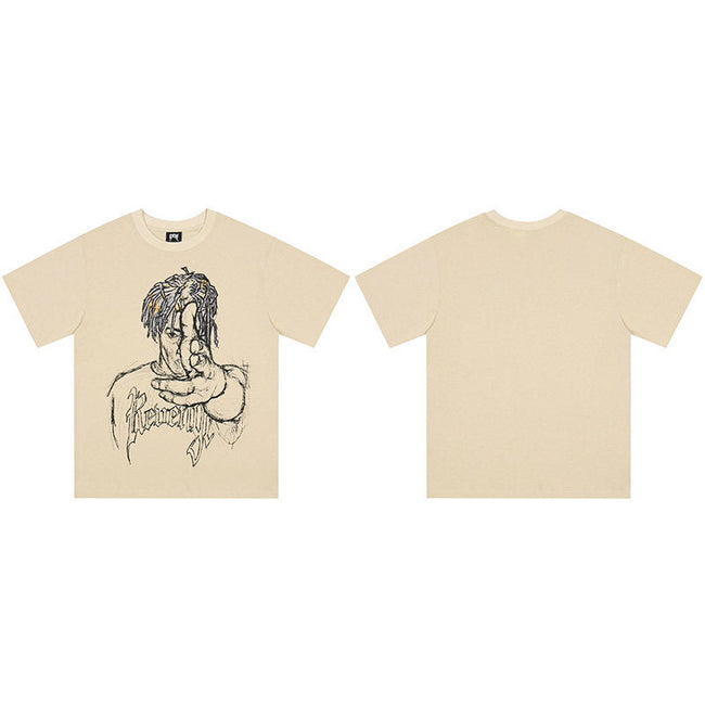 REVENGE Sketch Figure T-Shirt Hover Image