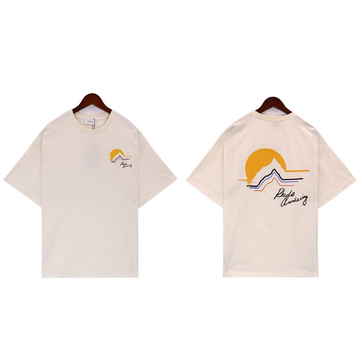 RHUDE Sunset Graphic T-Shirt