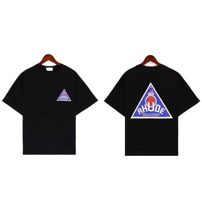 RHUDE Triangle Logo Graphic T-Shirt Hover Image