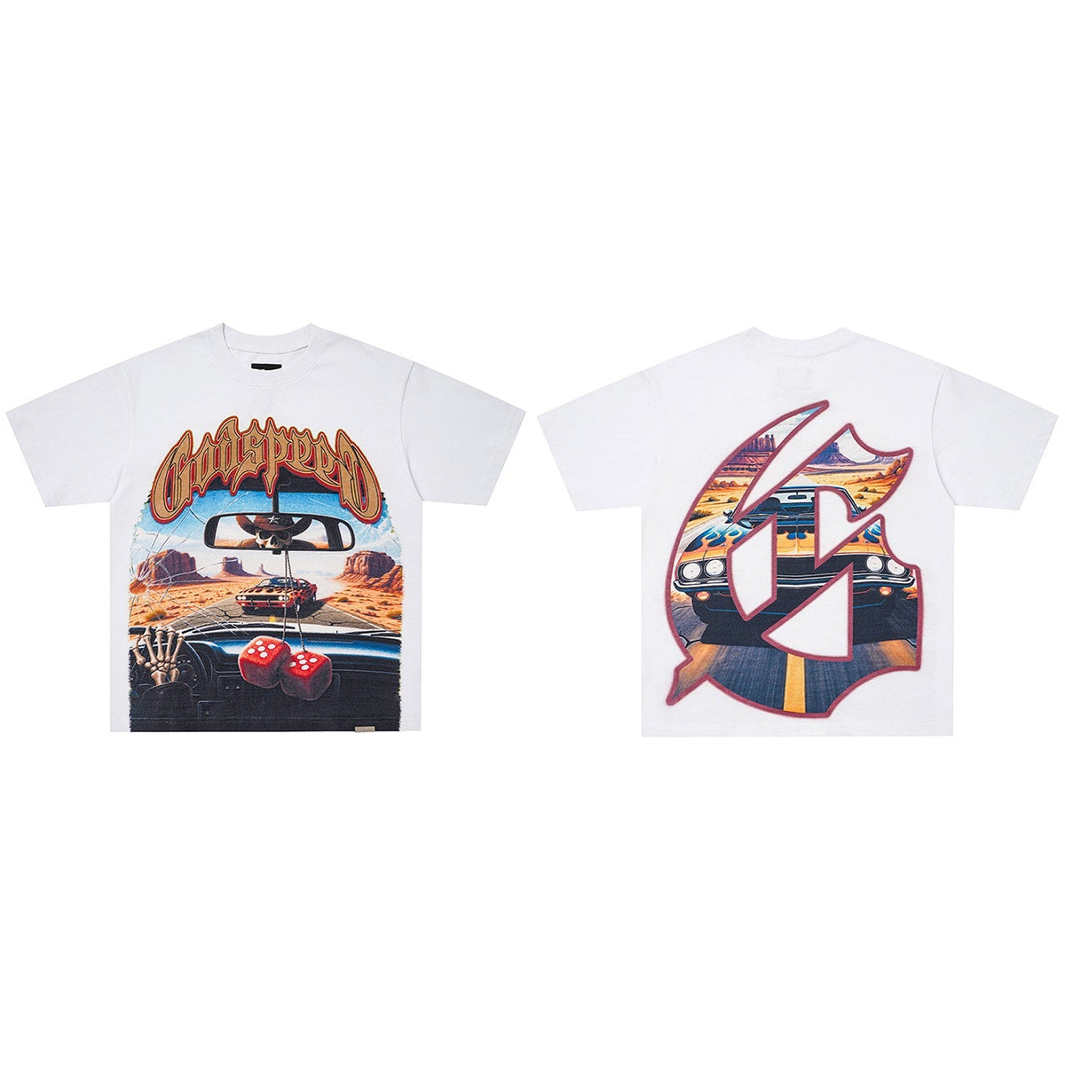 GodSpeed Desert Drive Graphic T-Shirt