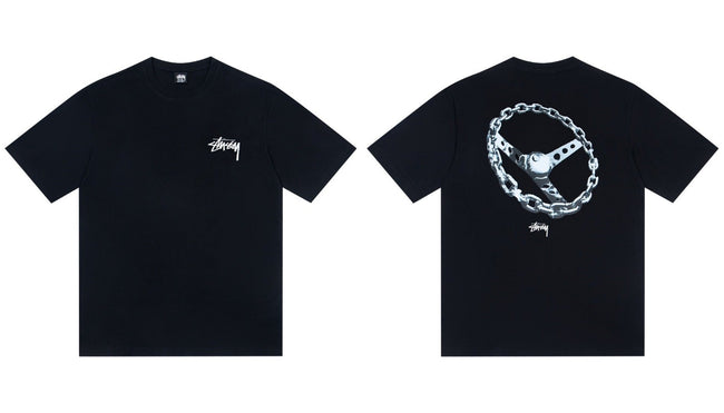 STUSSY Steering Wheel T-Shirt Hover Image