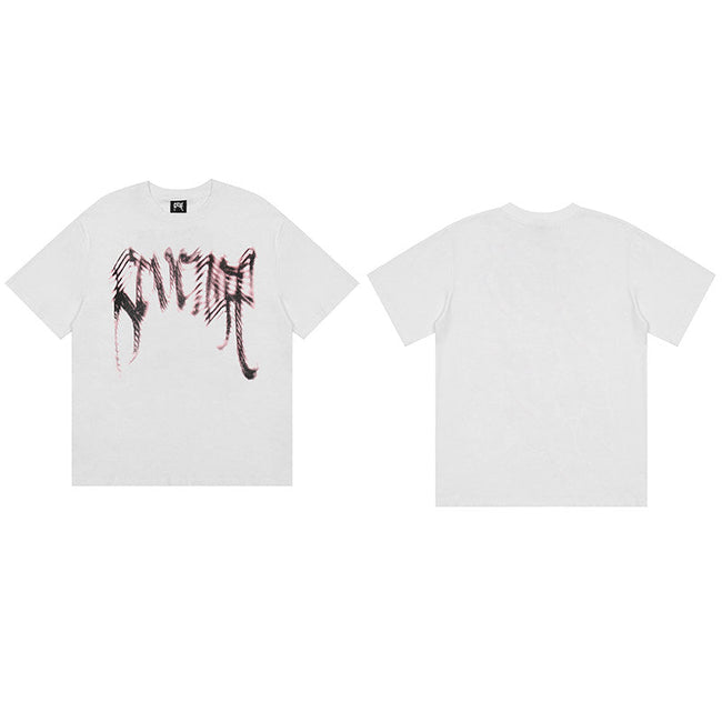REVENGE Red Sketch Logo T-Shirt Hover Image