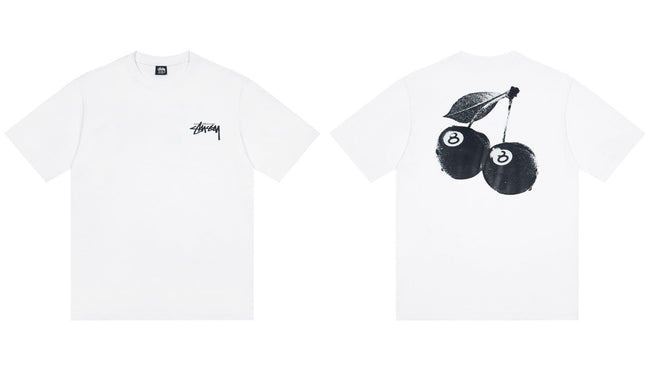 STUSSY 8 Ball Cherry Graphic T-Shirt Hover Image