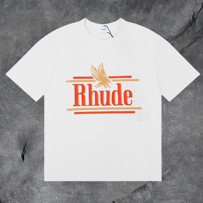 RHUDE Eagle Graphic T-Shirt – White Hover Image