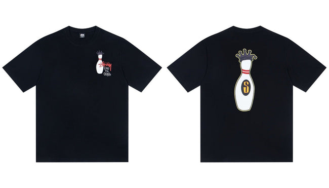 STUSSY Bowling Pin Graphic T-Shirt Hover Image