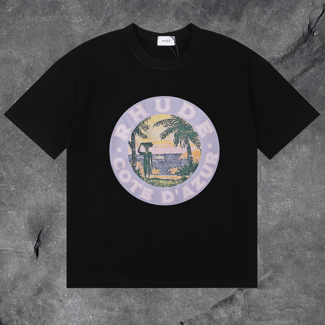 RHUDE Côte D’Azur Graphic T-Shirt Hover Image