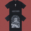 TRAPSTAR Graphic Print T-Shirt Black Streetwear Tee