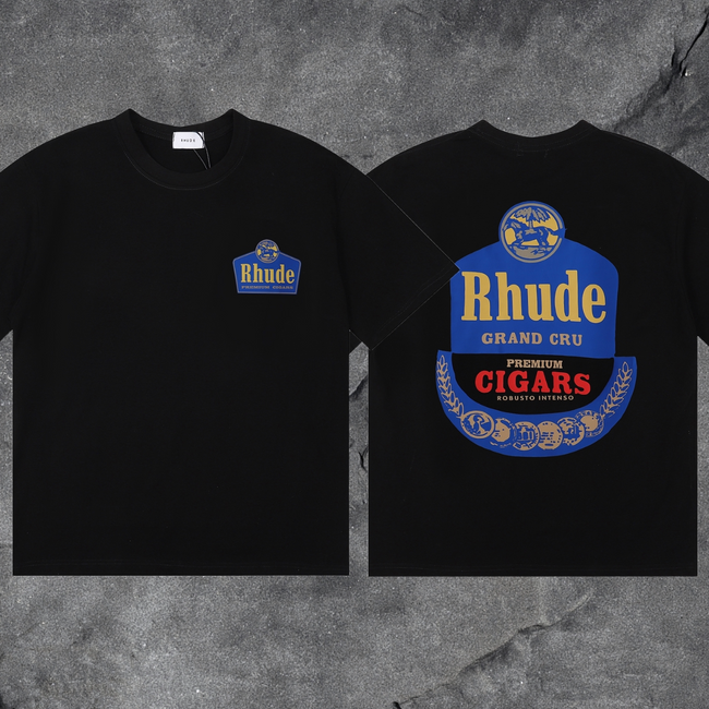 RHUDE Grand Cru Cigars Graphic T-Shirt Hover Image
