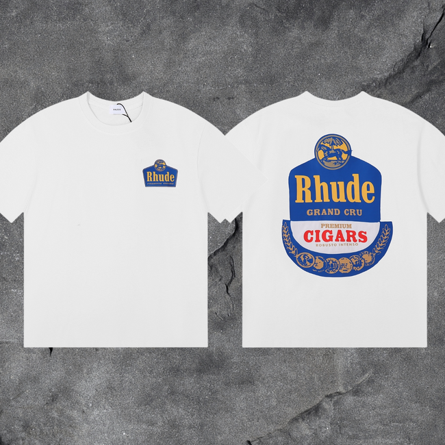 RHUDE Premium Cigars Graphic T-Shirt Hover Image