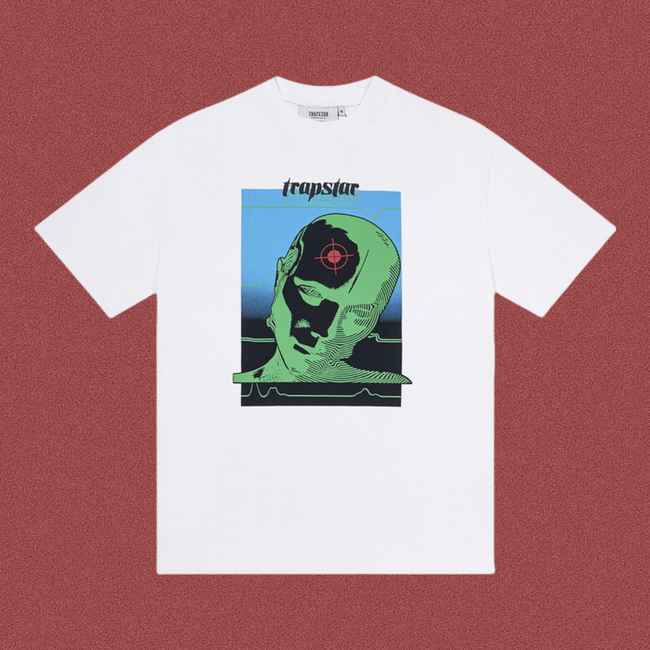 TRAPSTAR Graphic Print White T-Shirt Hover Image