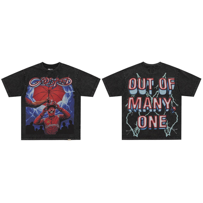 GodSpeed Out of Many One T-Shirt Hover Image