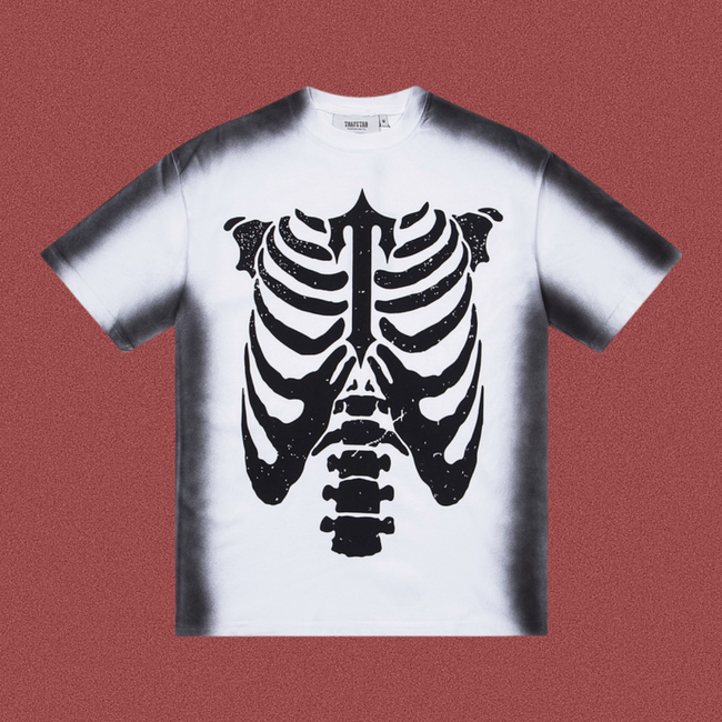 TRAPSTAR Gothic Graphic Logo T Shirt Hover Image