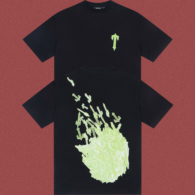 TRAPSTAR Neon Graphic Logo T-Shirt Hover Image