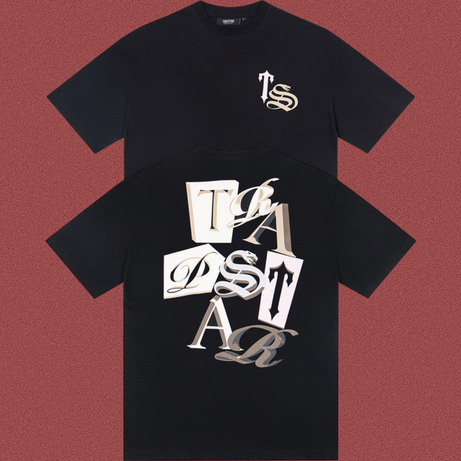 TRAPSTAR Layered Logo Graphic T-Shirt Hover Image