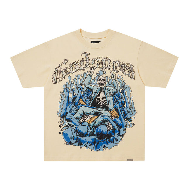 GODSPEED Skeleton Crowd Graphic T-Shirt Hover Image