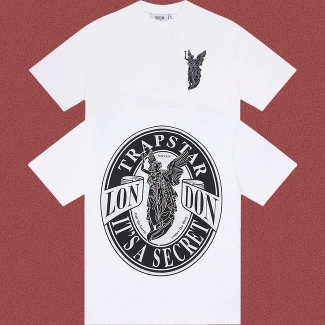 TRAPSTAR Angel Badge Graphic T-Shirt Hover Image