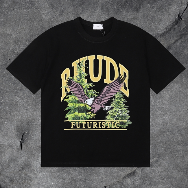RHUDE Futuristic Eagle Graphic T-Shirt Hover Image