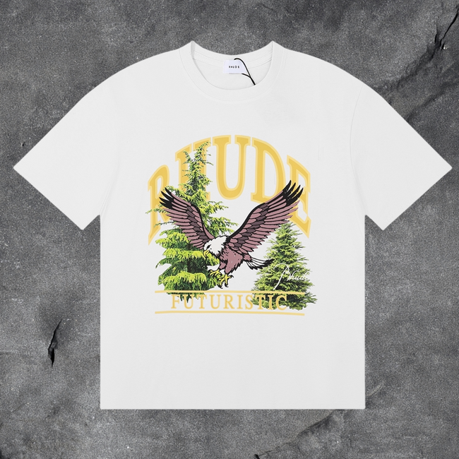 RHUDE Futuristic Eagle Graphic T-Shirt Hover Image