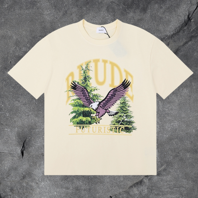 RHUDE Futuristic Eagle Graphic T-Shirt Hover Image