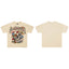 GodSpeed Cream Skull Rose Graphic T-Shirt