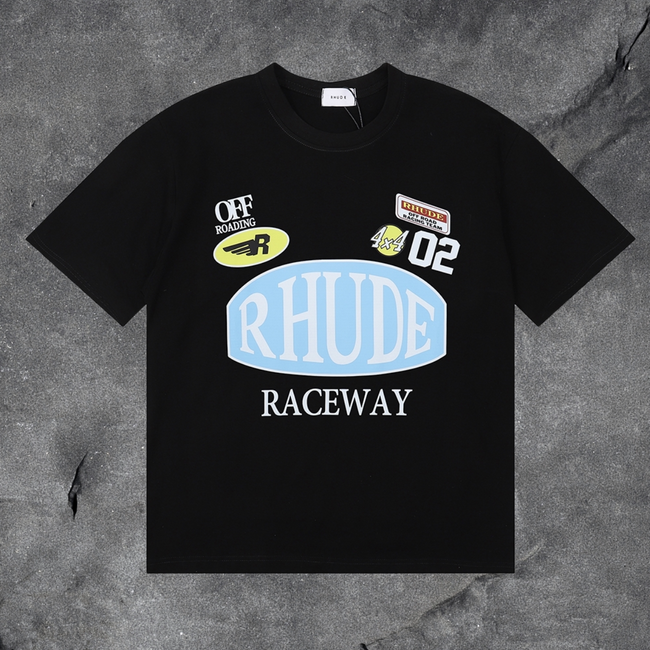 RHUDE Raceway Graphic T-Shirt Hover Image