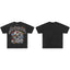GodSpeed Washed Black Skull Rose T-Shirt