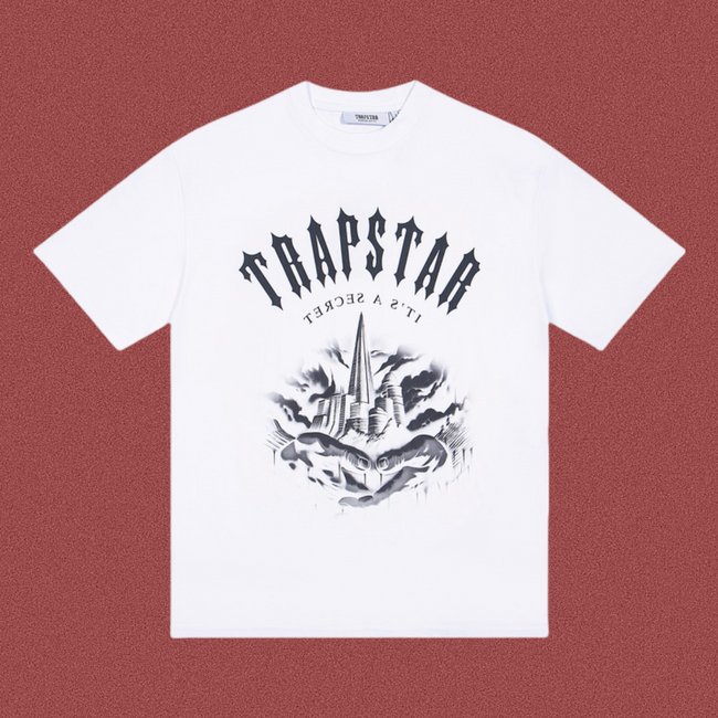 TRAPSTAR Secret Graphic T-Shirt White Hover Image