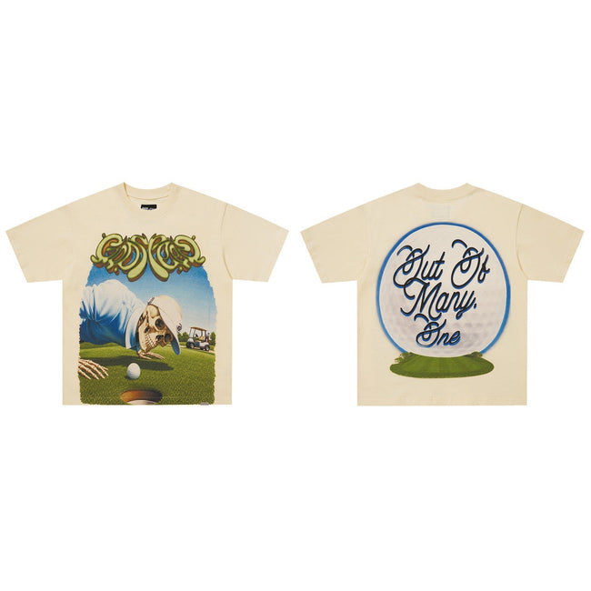 GodSpeed Out of Many One Cream Graphic T-Shirt Hover Image