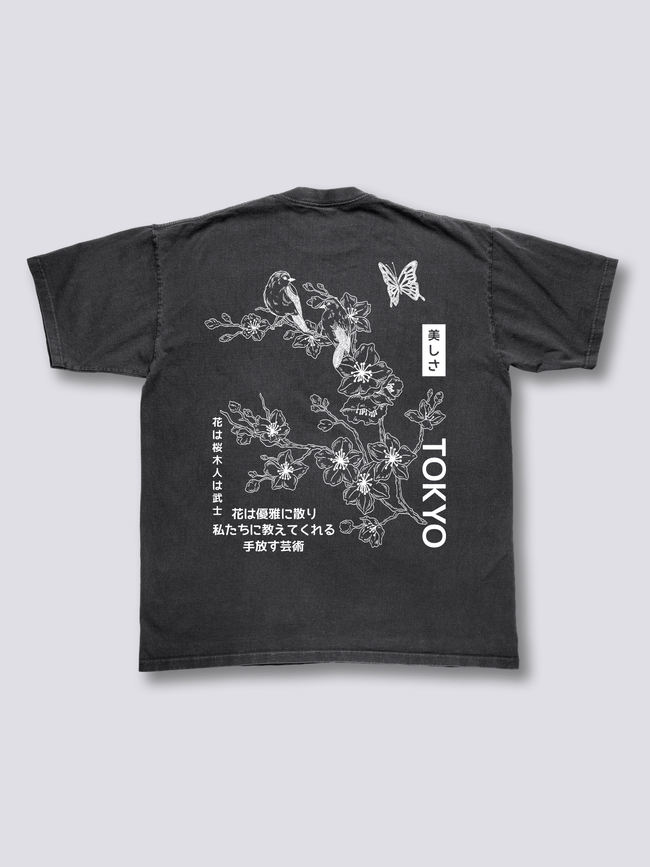 Sakura Bloom Vintage T-Shirt Hover Image