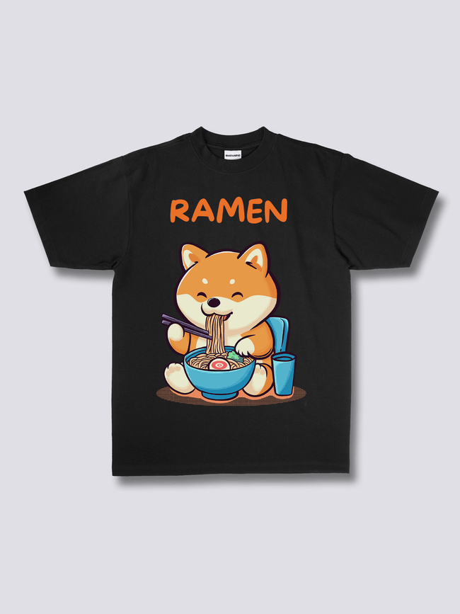 Front Print - Shiba Ramen T-Shirt Main Image