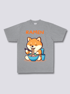 Front Print - Shiba Ramen T-Shirt