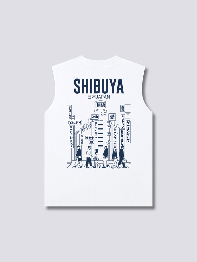 Shibuya City Tank Top Hover Image