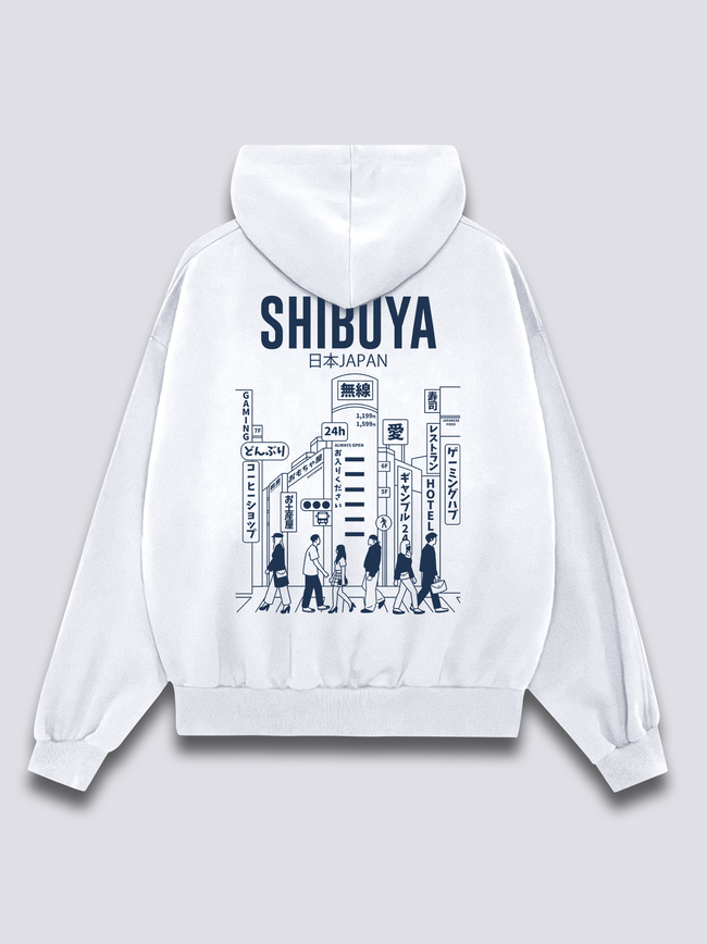 Shibuya City Hoodie Hover Image