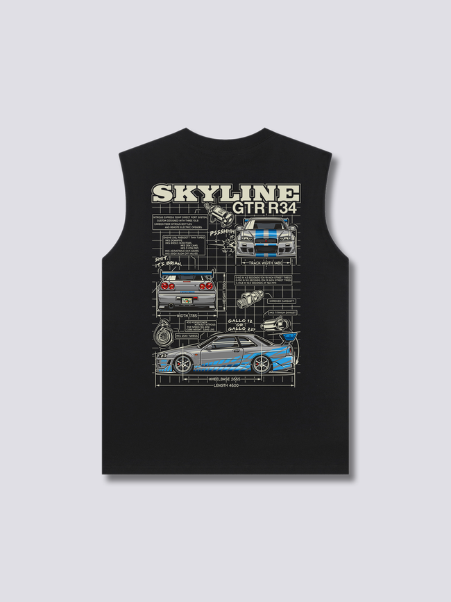 Skyline Project Tank Top Hover Image