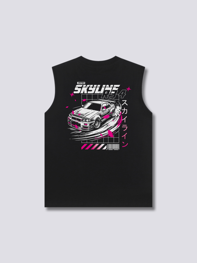 Skyline R34 Tank Top Hover Image