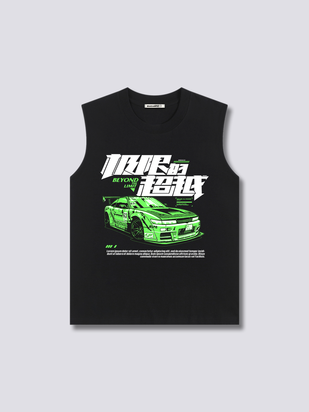 Front Print - Speed Tank Top