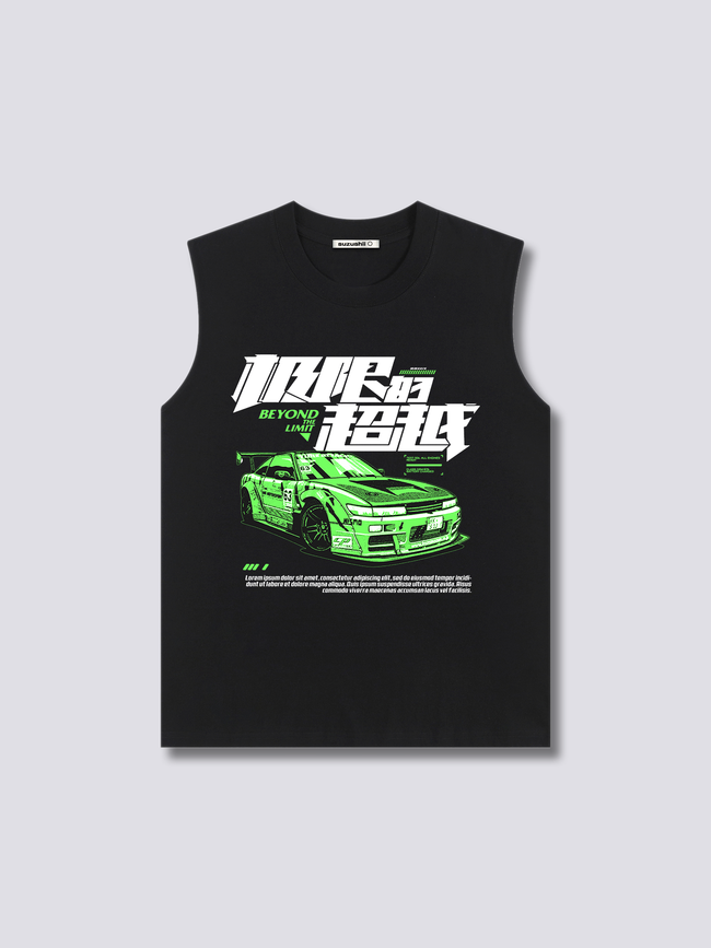 Front Print - Speed Tank Top Hover Image