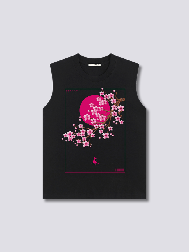 Front Print - Spring Blossom Tank Top Main Image