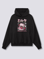 Front Print - Strawberry Milk Hoodie