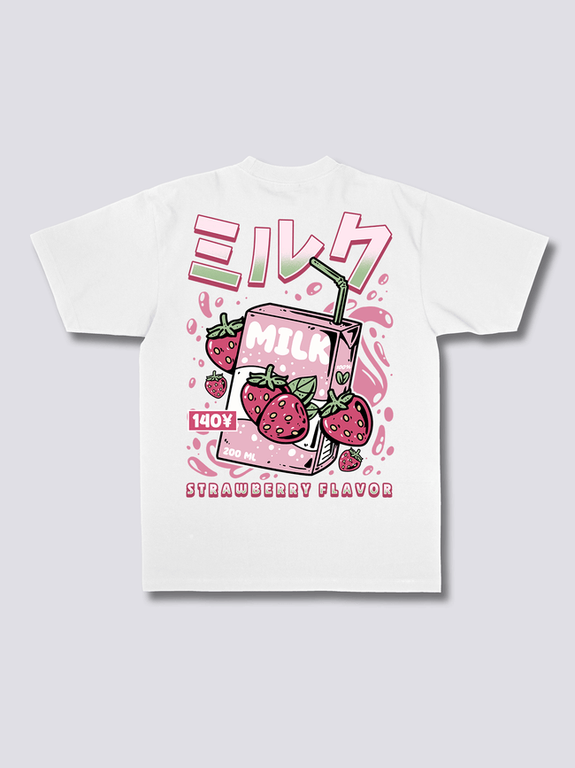 Strawberry Milk T-Shirt Hover Image