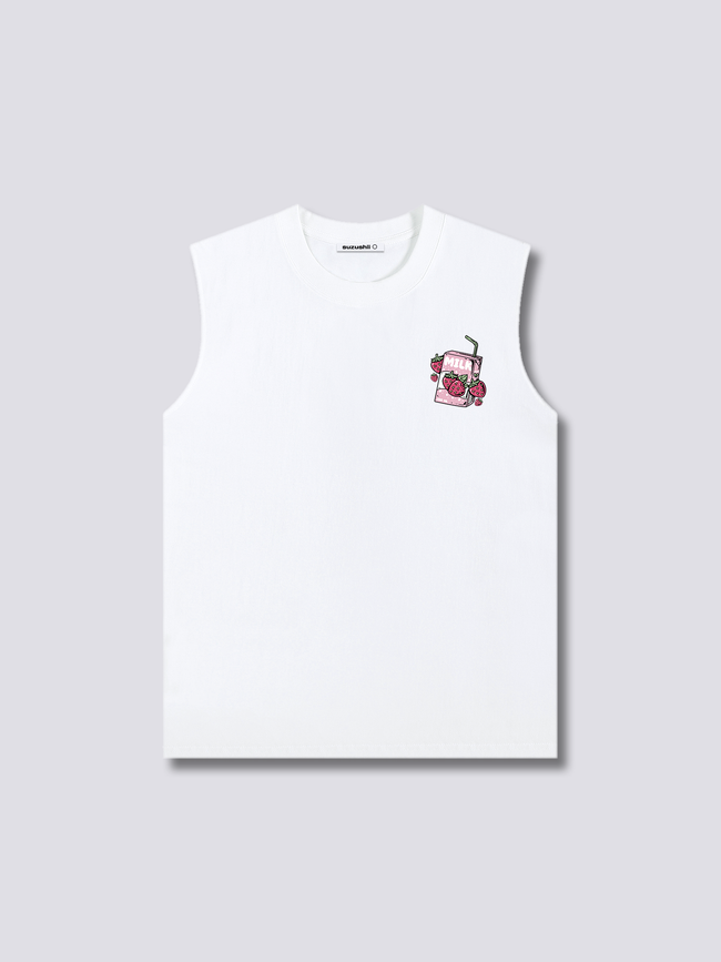 Strawberry Milk Tank Top Main Image