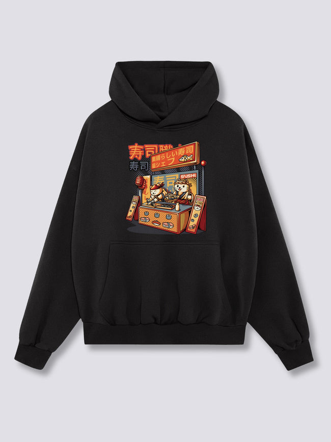 Front Print - Sushi Shop Hoodie Main Image