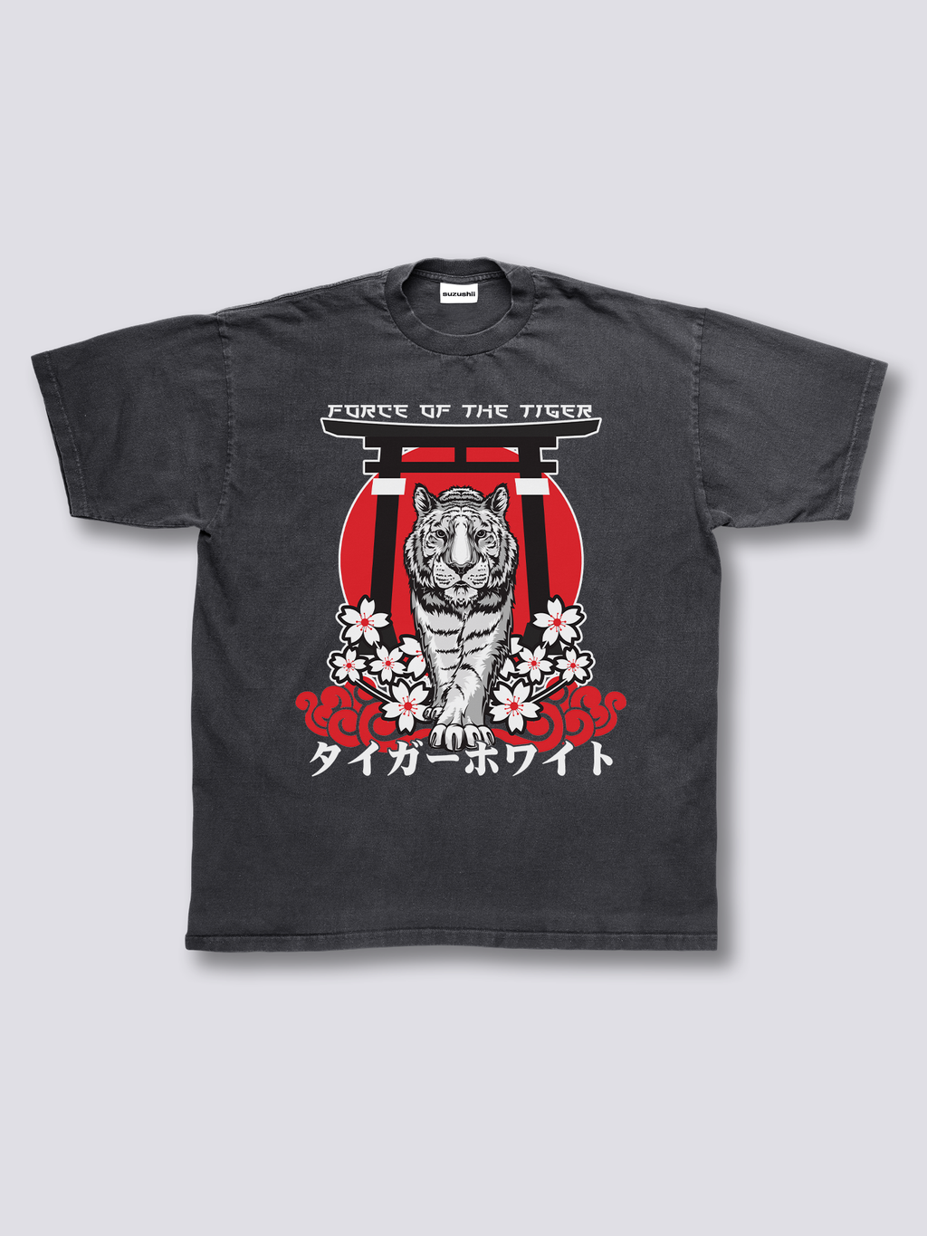 Front Print - Tiger Force Vintage T-Shirt