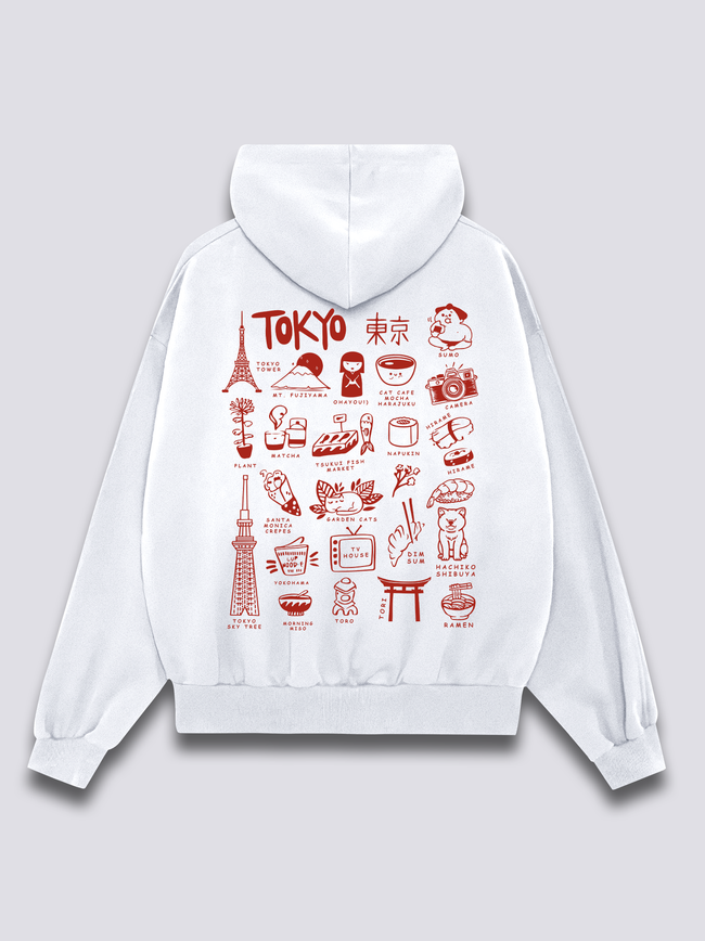 Tokyo Memory Board Hoodie Hover Image