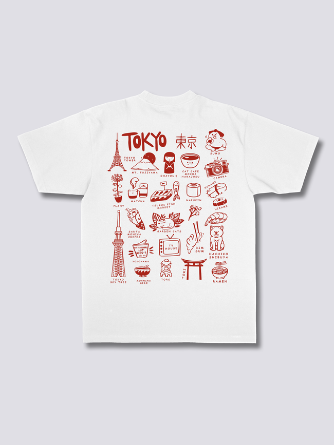 Tokyo Memory Board T-Shirt Hover Image